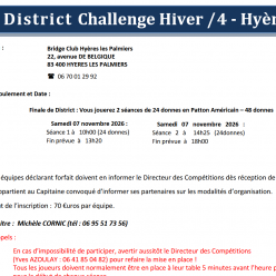 FINALE DISTRICT CHALLENGE HIVER /4